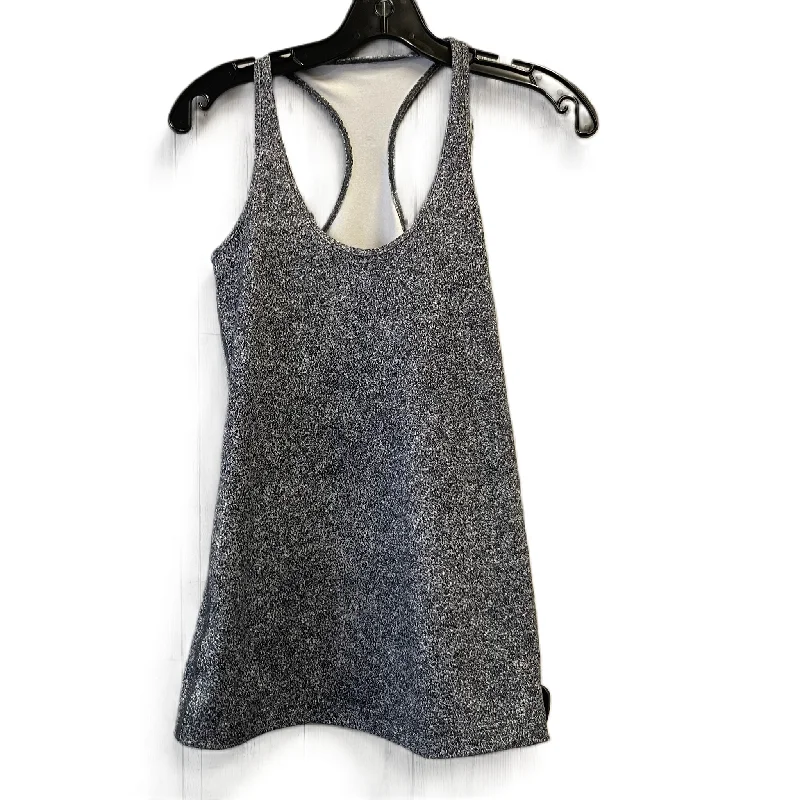 Stretch In Style With Budget-Friendly Yoga Wear Grey Athletic Tank Top By Lululemon