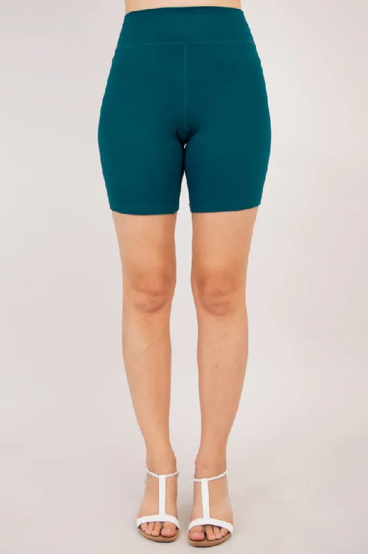 The Perfect Blend Of Comfort And Savings Hallie Shorts, Teal, Bamboo