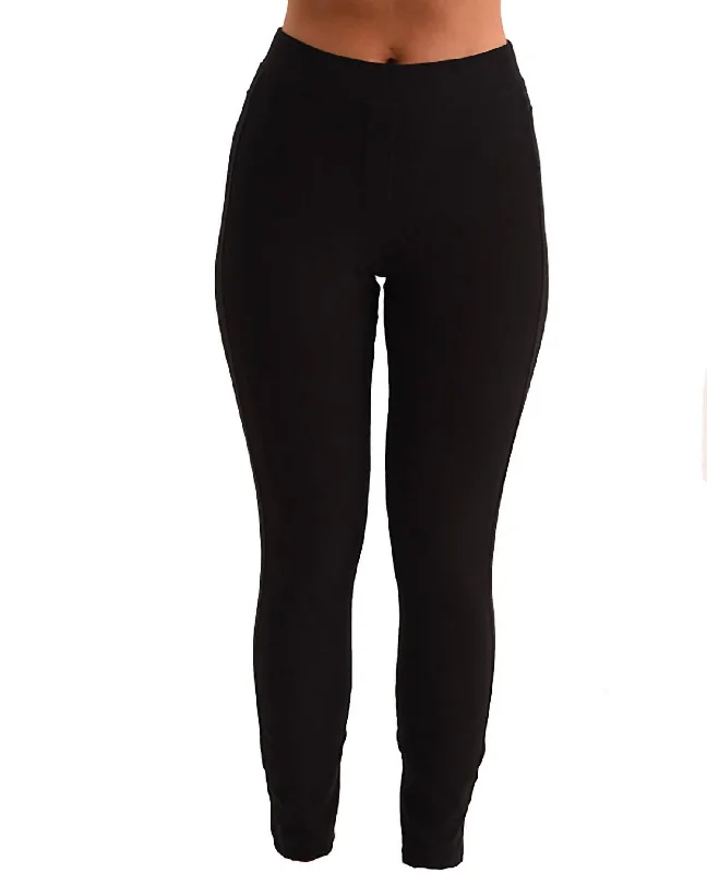 From Warm-Ups To Cooldowns, Shop And Save High Rise Jegging In Black