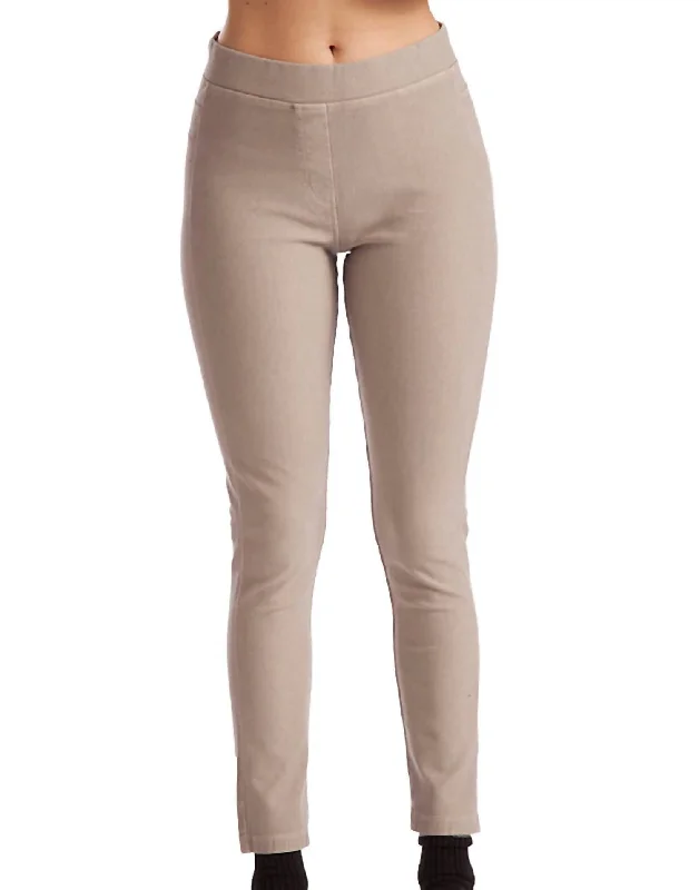 Shop High-Quality Yoga Apparel At Exclusive Discounts High Rise Jegging In Oatmeal