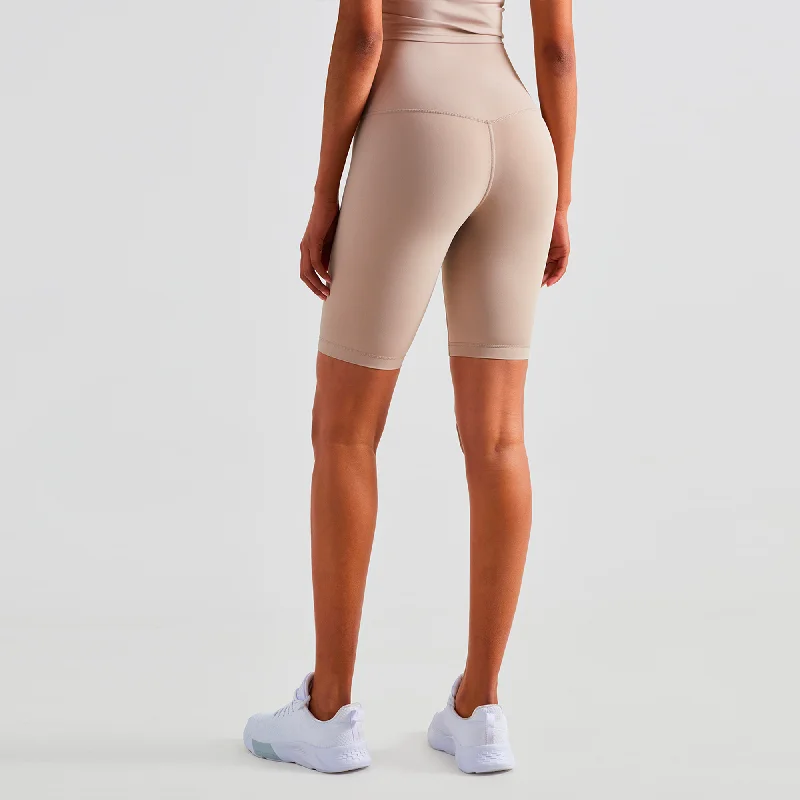 Move With Confidence In Discounted Yoga Outfits High Waist Yoga Shorts