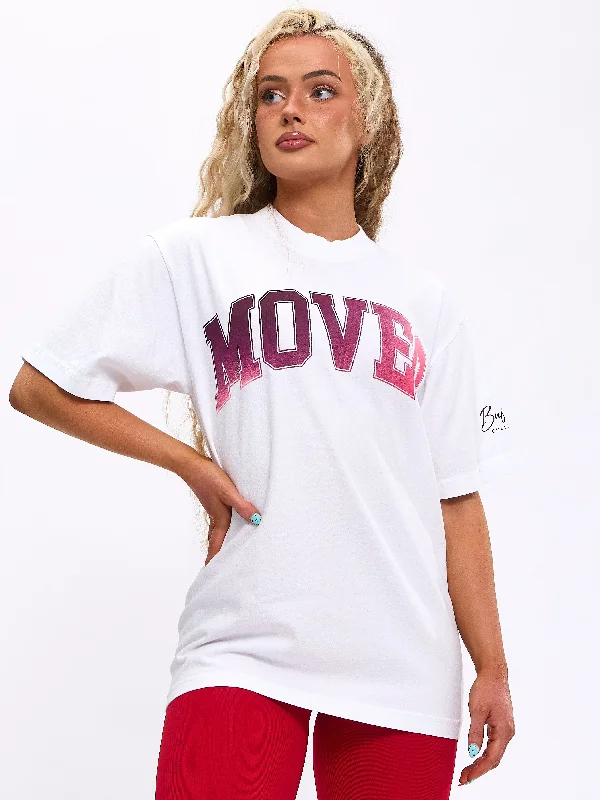 Move Freely With Premium Yoga Clothes At Great Prices Juicy Moves Tee - White