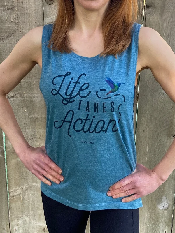Don't Miss Out On Premium Yoga Wear Deals Life Takes Action Hummingbird Boyfriend Tee Don't Miss Out On Premium Yoga Wear Deals Life Takes Action Hummingbird Boyfriend Tee