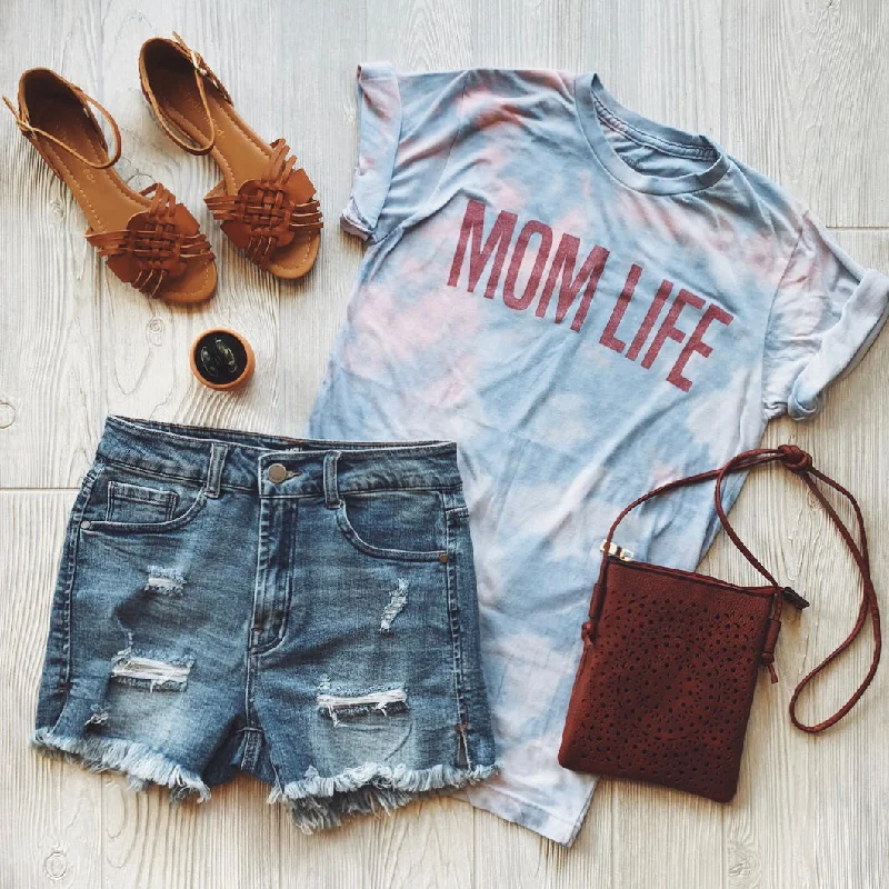 Elevate Your Style And Practice For Less MOM LIFE • Coral Tie-Dye