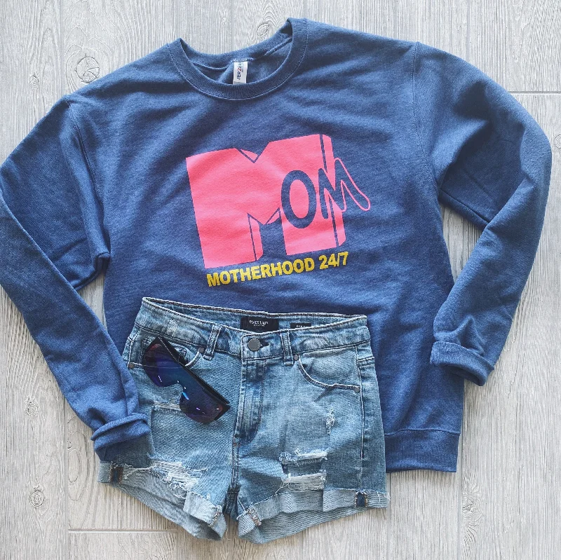 Your Practice Deserves The Best—At Better Prices MTV Motherhood • Denim Pullover