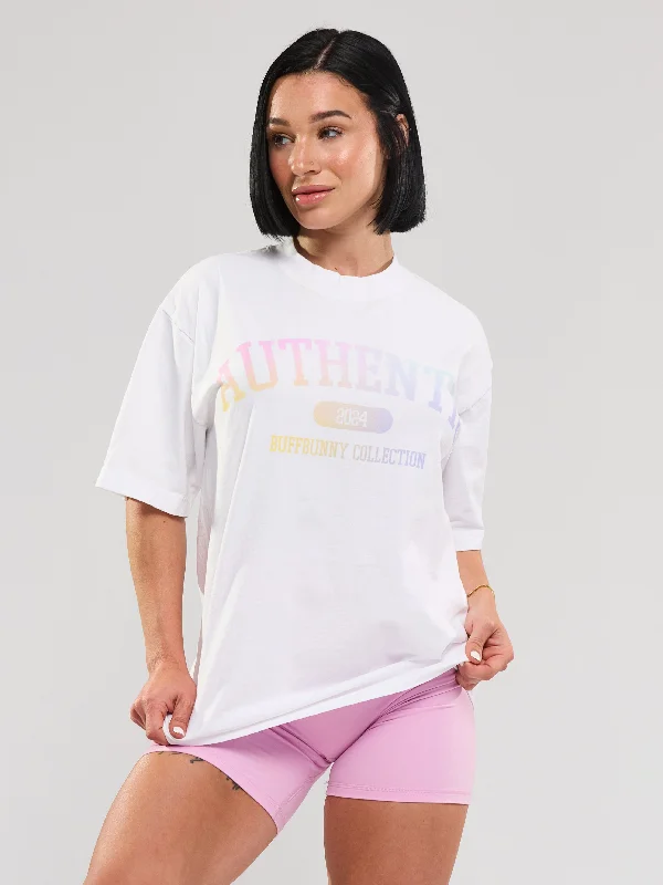 Your Go-To Yoga Outfits Now More Affordable No Filter Tee - White