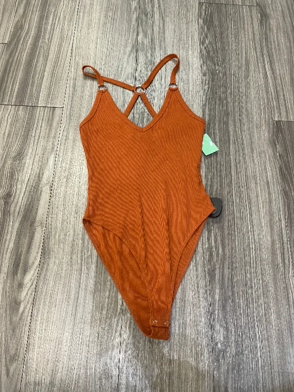 Orange Bodysuit Forever 21, Size M