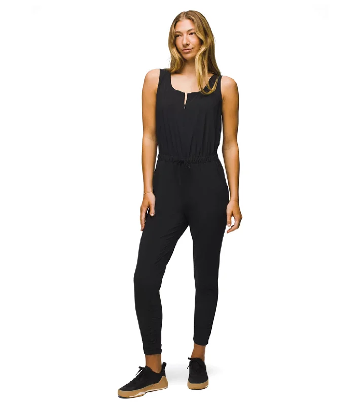 Trendy Yoga Outfits At Budget-Friendly Prices prAna Railey Jumpsuit Black