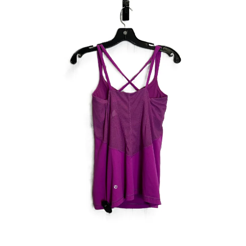 Limited-Time Sale On Stylish Yoga Apparel Purple Athletic Tank Top By Lululemon