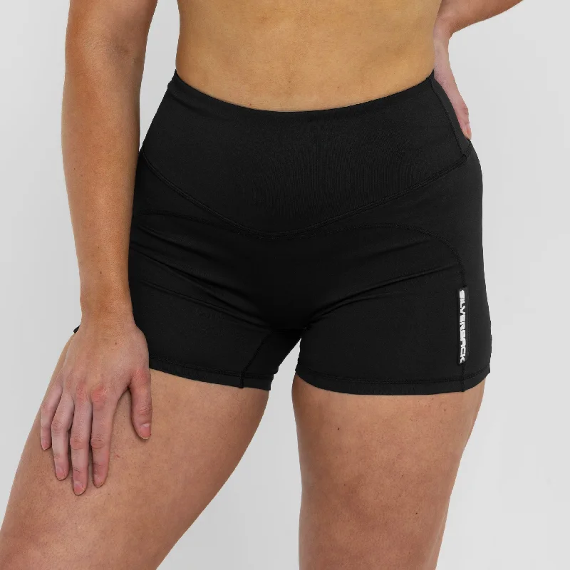 Namaste And Save On Yoga Apparel Unstoppable Mini Shorts Black