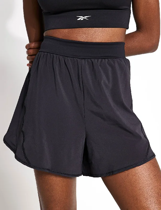 Move Freely With Premium Yoga Clothes At Great Prices Lux Woven Short - Black