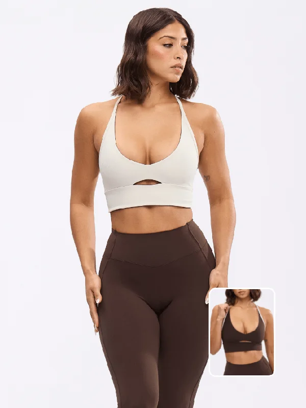 Your Practice Deserves The Best—At Better Prices Reversible Nubre Crop - Bone and Cold Brew Your Practice Deserves The Best—At Better Prices Reversible Nubre Crop - Bone and Cold Brew