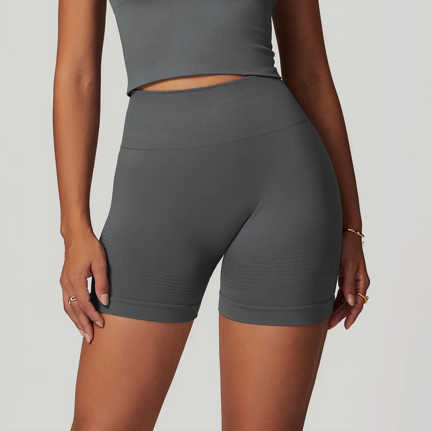 Find Balance In Stylish And Affordable Yoga Wear SPARK Gym High Waist Shorts DK7725