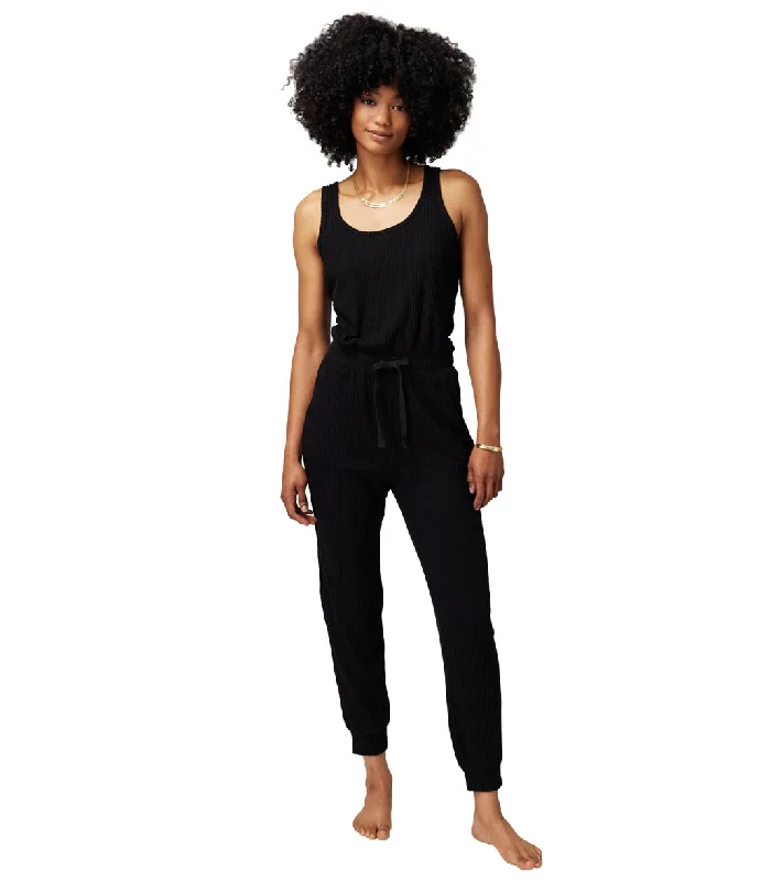 Premium Yoga Wear At Special Discounts Spiritual Gangster Harmony Rib Jogger Jumpsuit Black Premium Yoga Wear At Special Discounts Spiritual Gangster Harmony Rib Jogger Jumpsuit Black