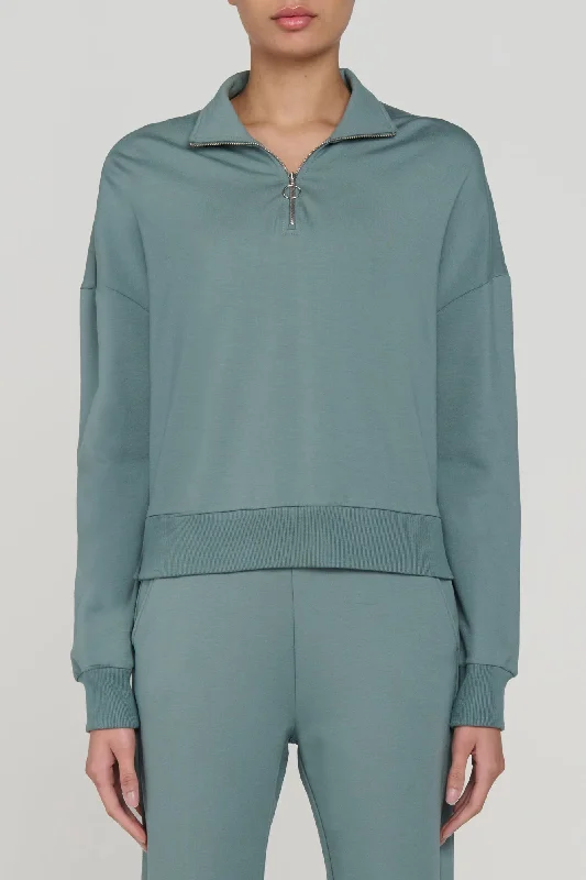 Yoga Apparel Designed For Movement At Lower Prices Suit Yourself 1/4 Zip Sweater