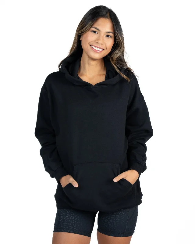 Breathe Easy In Comfortable Yoga Outfits The Classic Hoodie - Black
