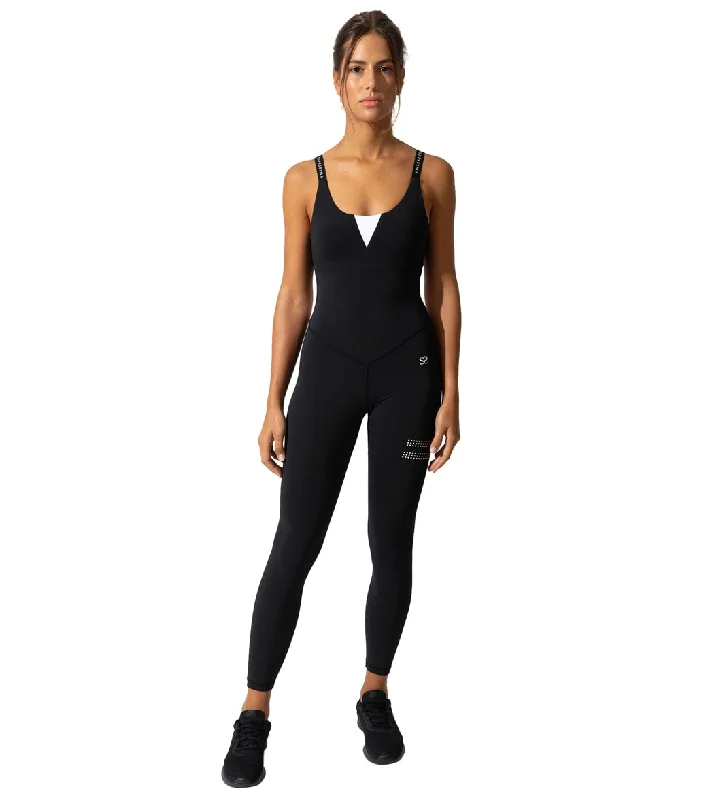Limited-Stock Sale On Yoga Tops And Leggings Topissima Olivia Jumpsuit Super Black Limited-Stock Sale On Yoga Tops And Leggings Topissima Olivia Jumpsuit Super Black