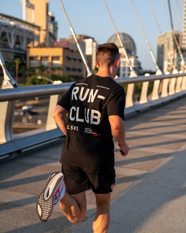 From Warm-Ups To Cooldowns, Shop And Save Unisex Love The Run FLXCotton Tee Oversize - Black-White From Warm-Ups To Cooldowns, Shop And Save Unisex Love The Run FLXCotton Tee Oversize - Black-White