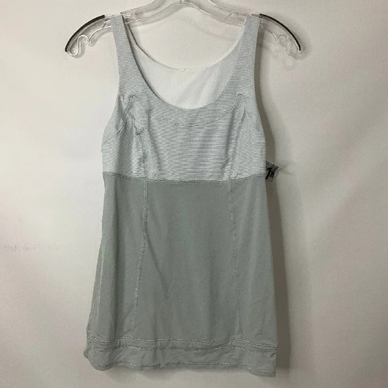 White Athletic Tank Top Lululemon, Size 6