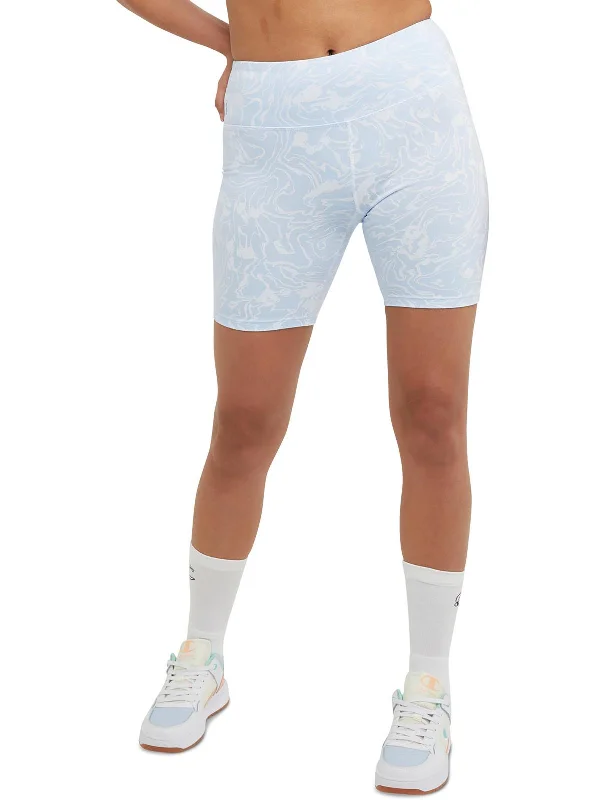 Namaste And Save On Yoga Apparel Womens Space Dye Moisture Wicking Bike Short
