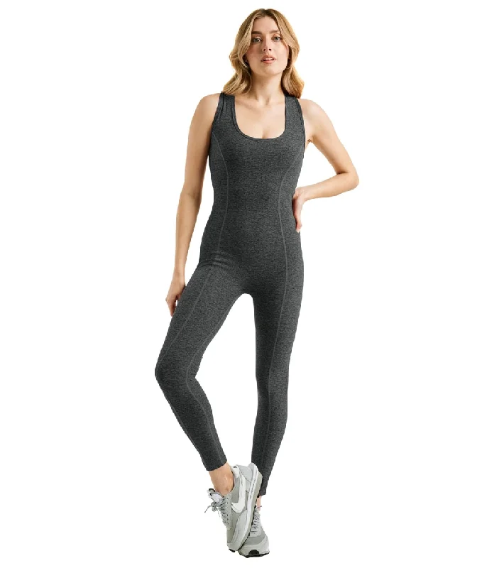 Soft, Supportive Yoga Wear At Unbeatable Savings Year of Ours Stretch Onesie Charcoal