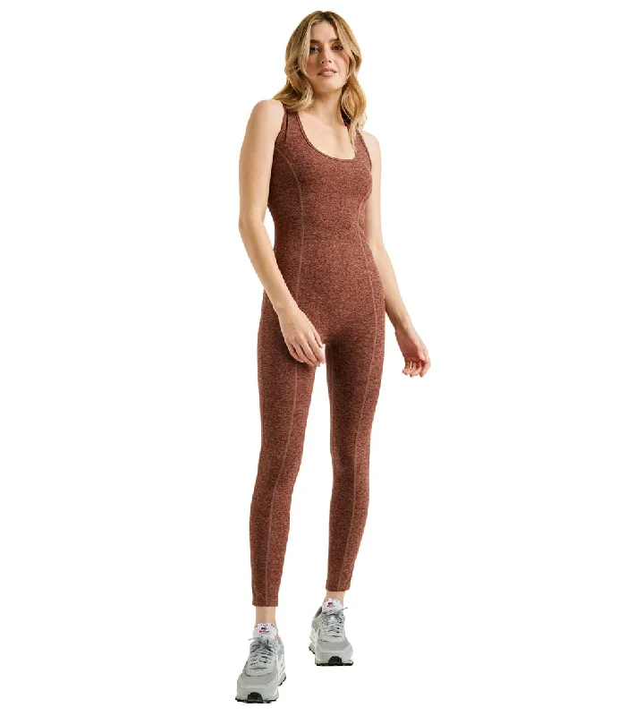 Flow In Comfort With Stylish Discounts Year of Ours Stretch Onesie Red Rock