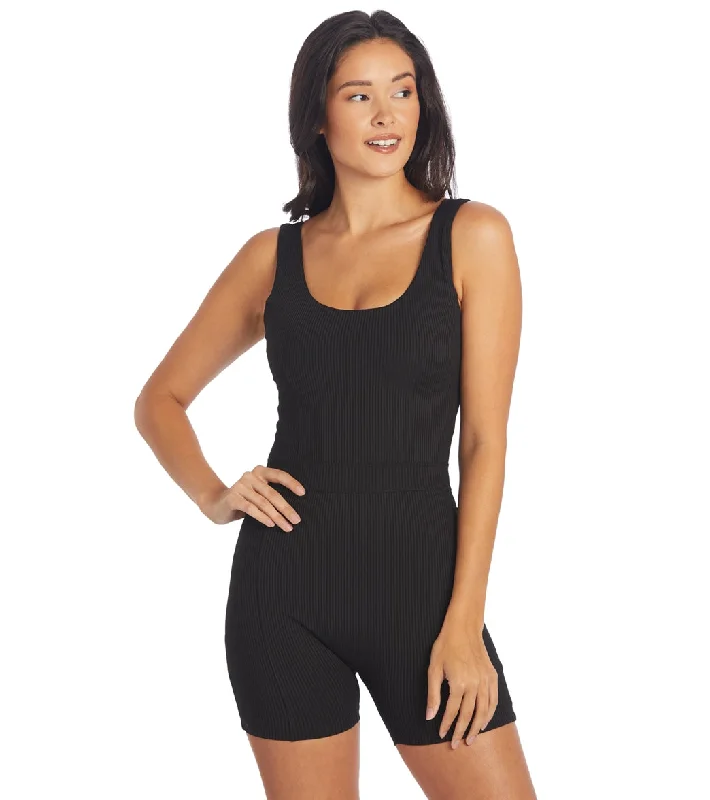 Trendy Yoga Outfits At Budget-Friendly Prices Year of Ours The Johanna Rib Onesie Black Trendy Yoga Outfits At Budget-Friendly Prices Year of Ours The Johanna Rib Onesie Black