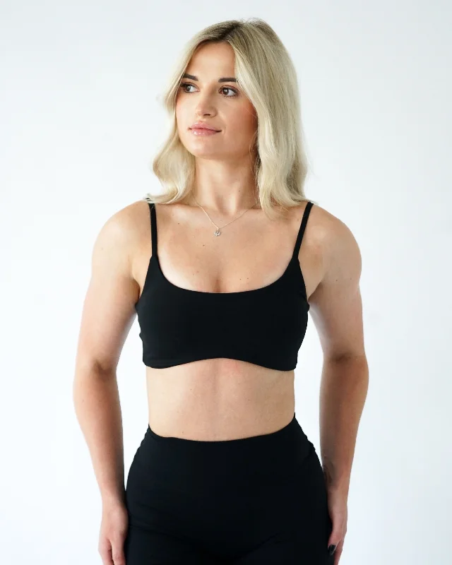 Stretch, Move, And Save On Yoga Clothing Adapt Sports Bra - Black