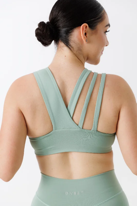 Performance Yoga Wear Now At Exclusive Discounts Signature 3 Strap Sports Bra