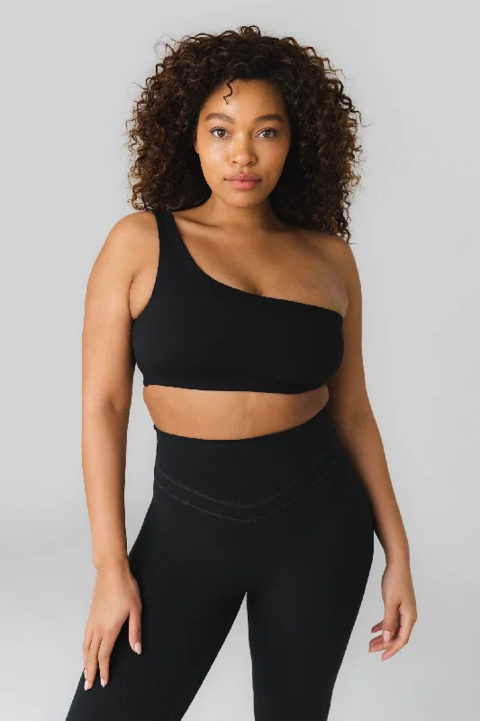 Flow In Comfort With Stylish Discounts Cloud II™ Asym Bra - Midnight