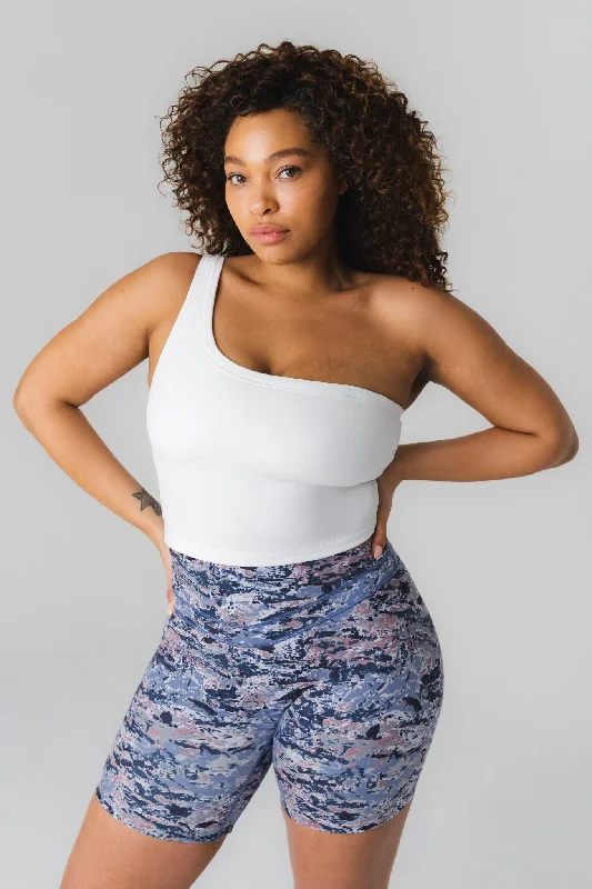 Yoga Apparel Designed For Movement At Lower Prices Cloud II™ Asym Tank - Snow