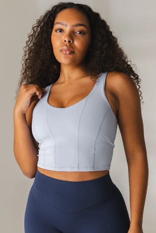 Shop High-Quality Yoga Apparel At Exclusive Discounts Cloud II™ Corset Tank - Mist