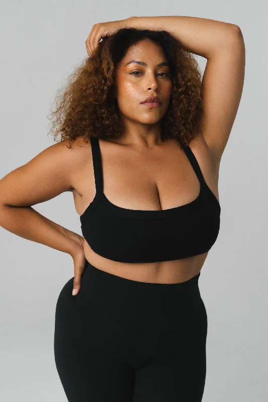 The Perfect Fit At The Perfect Price Cloud II™ Square Bra - Midnight