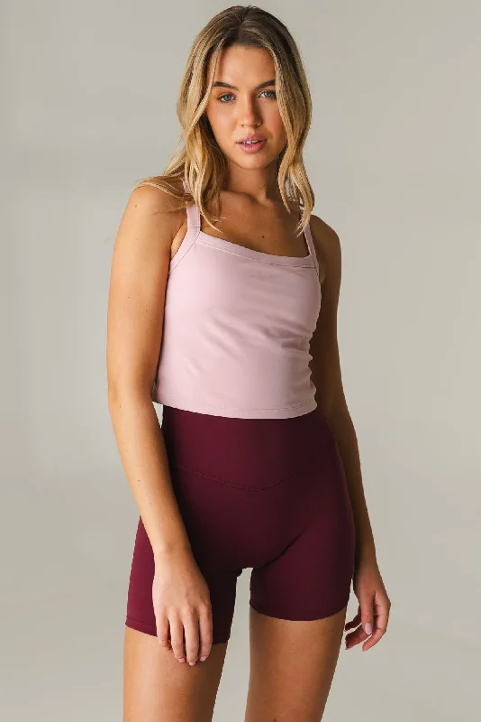 Stretch, Move, And Save On Yoga Clothing Cloud II™ Square Tank - Ballet