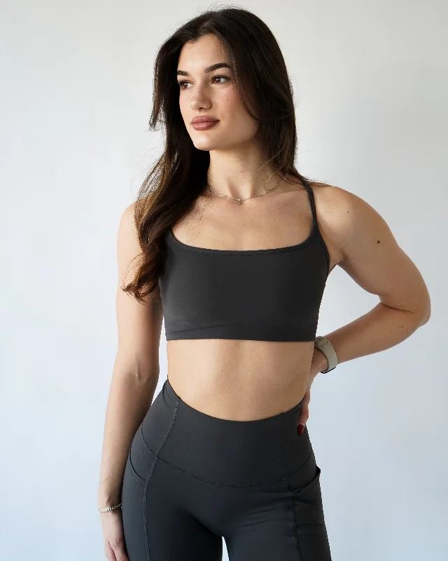 Stretch, Move, And Save On Yoga Clothing Core Sports Bra - Iron
