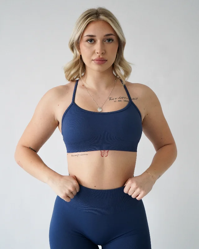 High-Quality Yoga Clothing At Budget-Friendly Prices Enhance Vital Sports Bra - Denim