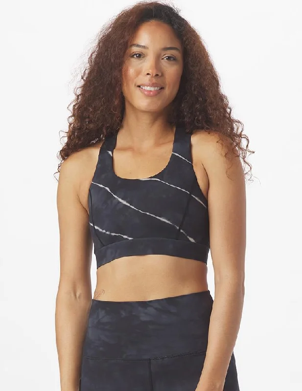 Full Force Bra: Linear Tie-Dye