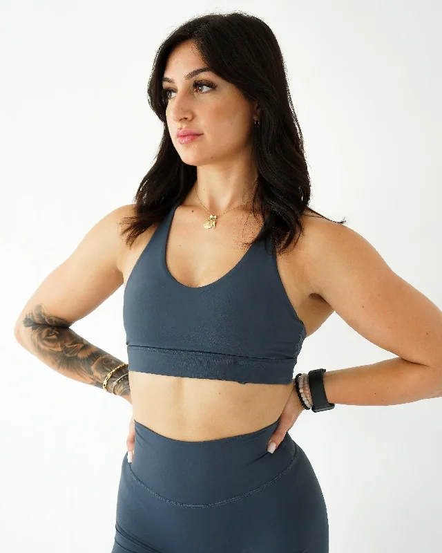 Your Yoga Wardrobe, Upgraded For Less Impact Beyond Sports Bra - Stone