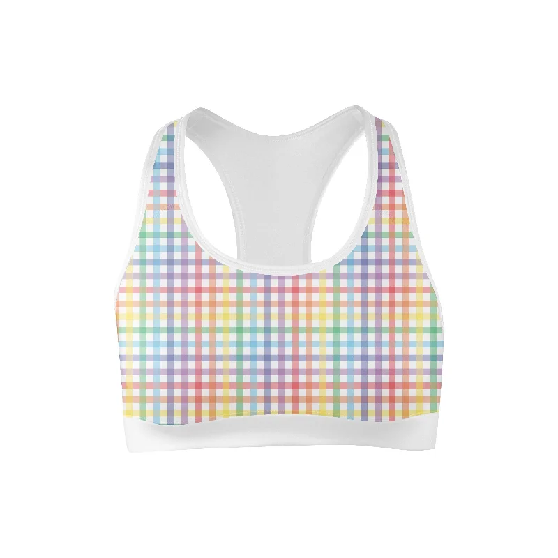 Your Practice Deserves The Best—At Better Prices Midsummer Rainbow Sports Bra