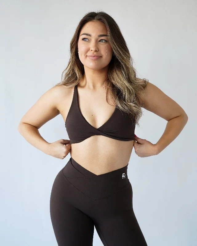 Breathe, Stretch, And Save On Yoga Apparel Onyx Sports Bra - Teddy