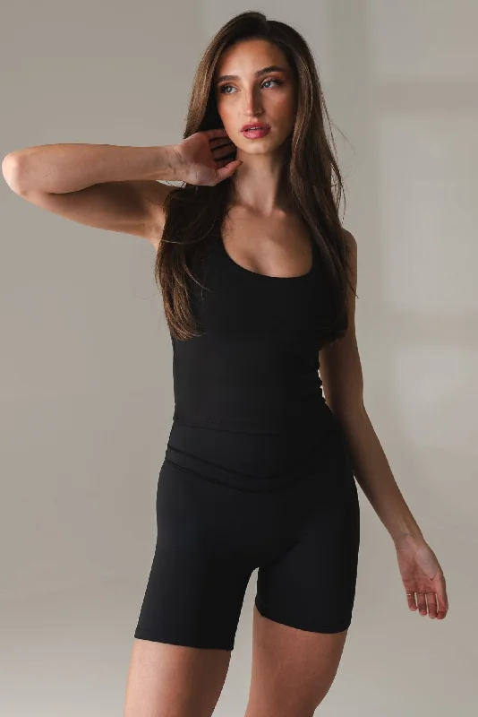 Soft, Stretchy, And Super Affordable Yoga Wear Vitality Pulse™ Racer Tank - Midnight Washed Soft, Stretchy, And Super Affordable Yoga Wear Vitality Pulse™ Racer Tank - Midnight Washed