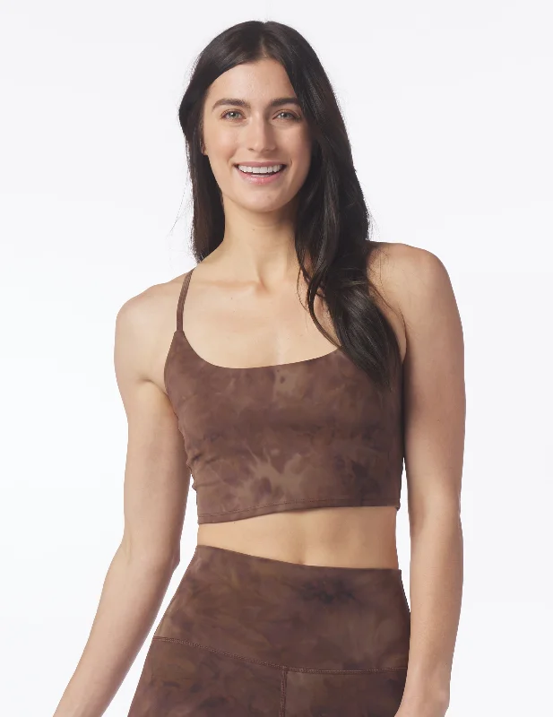 Elevate Your Style And Practice For Less Pure Bra: Espresso Stone Dye