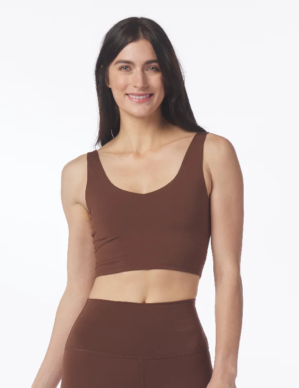 Soft, Stretchy, And Super Affordable Yoga Wear Sculpt Tank: Espresso