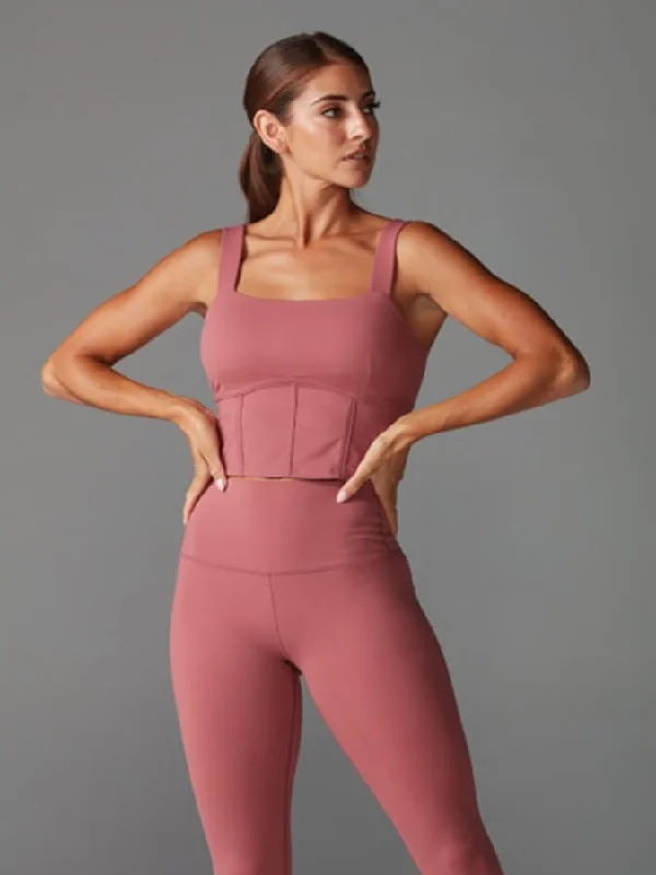Namaste And Save On Yoga Apparel Tavi Embrace Longline Women's Sports Bra -  Mesa