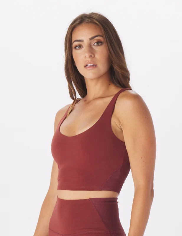 Find Your Perfect Fit With Discounted Yoga Outfits Tone Up Bra: Cabernet