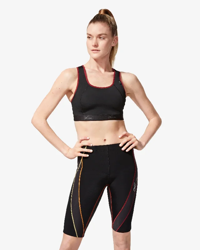 Xtra Support High Impact Sports Bra: Black/Rooibos