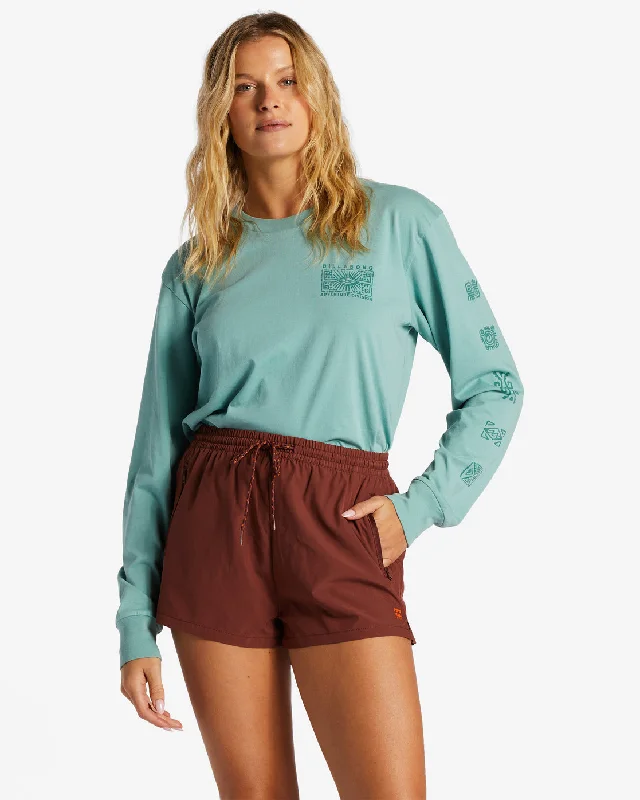 Move With Confidence In Discounted Yoga Outfits A/Div Relaxed Adventure Shorts - Rosewood Move With Confidence In Discounted Yoga Outfits A/Div Relaxed Adventure Shorts - Rosewood
