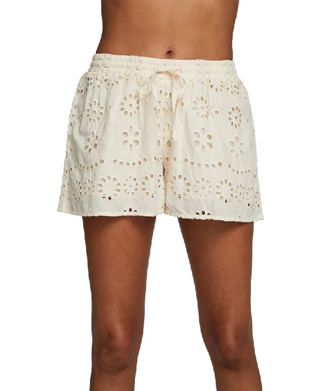 Yoga Wear At Unbeatable Prices Chaser Malibu Eyelet Flowy Short