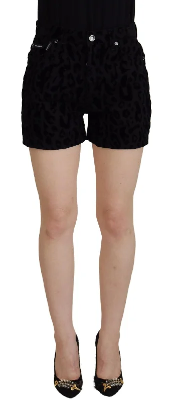 Flow Into Savings With Trendy Yoga Apparel Dolce & Gabbana Chic Mid Waist Hot Pants Women's Shorts Flow Into Savings With Trendy Yoga Apparel Dolce & Gabbana Chic Mid Waist Hot Pants Women's Shorts