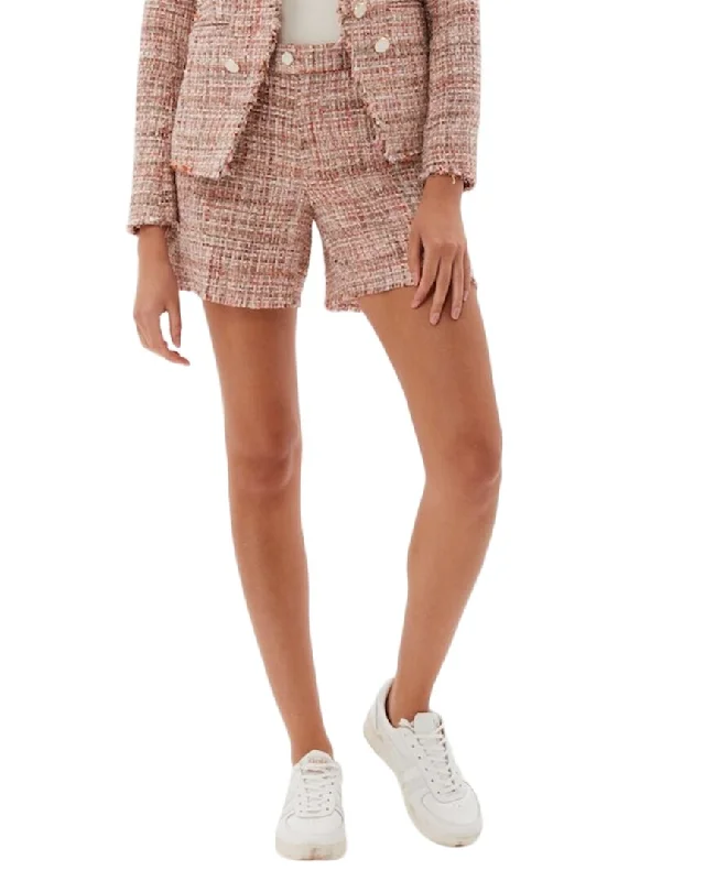 Yoga Wear That Moves With You At Lower Prices ecru Tweed Wool-Blend Short